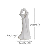 Vilead Escultura Casal Cerâmica Nórdica, Pop Art Moderna, Sala de Estar, Decoração Acessórios, Dia dos Namorados, Presente de Casamento