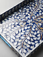 Bandeja de Concha Natural Azul