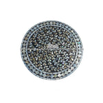 Ahunderjiaz-Bandeja de armazenamento poligonal para sala de estar, café, restaurante, casa, desktop Decoração, Criativo, Luxo