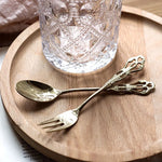 Talheres de Sobremesa Vintage Elegante