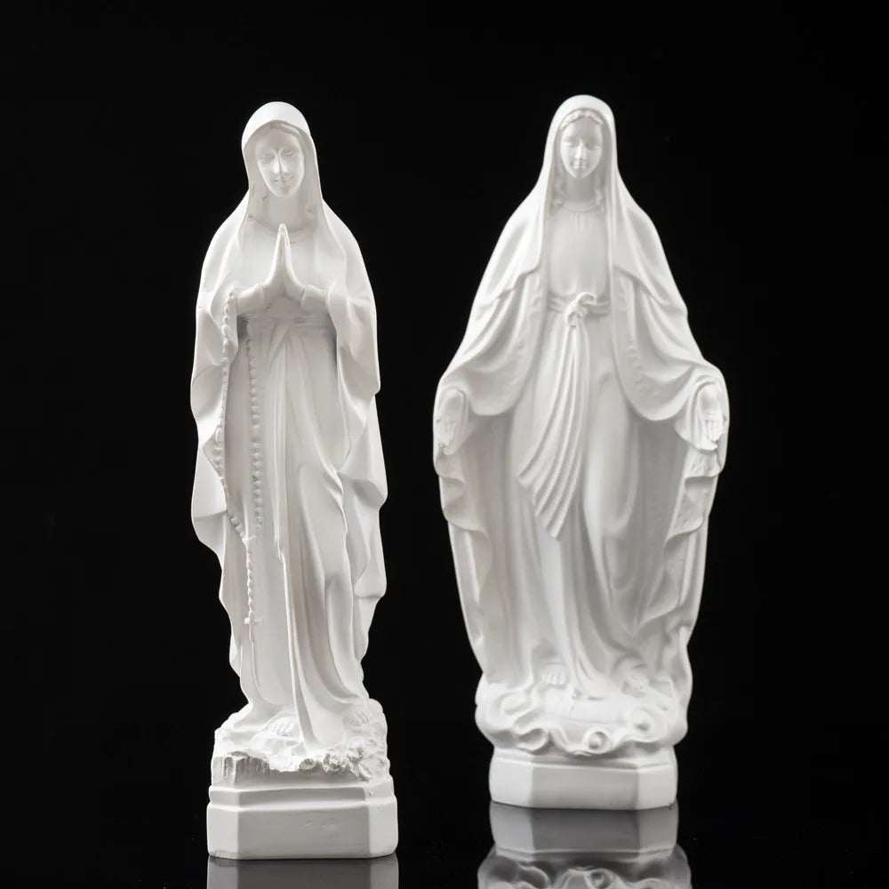 Estatua Detalhada de Resina Virgem Maria