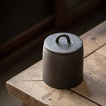 Frascos De Armazenamento Selados De Cerâmica Retro, grés De Chá, Resistente à Umidade, Frascos Japoneses, Quatro Estações, Jarra De Armazenamento Doméstico
