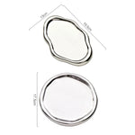 AhenderJiaz-Nuvem Nórdica Placa De Cerâmica, Prato De Armazenamento De Jóias, Bandeja De Aromaterapia Irregular, Quarto, Sala De Estar, Home Decoratio