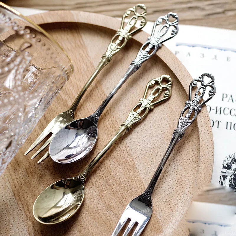 Talheres de Sobremesa Vintage Elegante