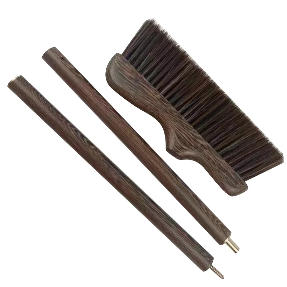 Vassoura angular ao ar livre com cabo de madeira, assoalho macio varrendo vassouras, escova de limpeza da cozinha, dobrável Garagem Broomsticks