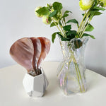 AhunderJiaz-Nordic Natural Concha Colher De Sopa, Colheres De Restaurante, Utensílio De Cozinha Retro Casa, Conjuntos De Louça