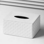 Caixa de tecido simples de luxo leve, sala de estar, mesa de centro, quarto, armazenamento de mesa, enfeites pequenos, decoração de casa