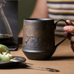 Creative Gilding Lovers Cerâmica Canecas, Copos Simples, Café da Manhã Caneca, Copo De Chá De Leite, 120 ml, 200 ml, 230 ml, 240 ml, 300ml