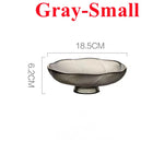 Placas De Armazenamento De Vidro Multifuncional Doméstico, Lanche, Frutas, Alimentos, Doces, Porca, Diversos Bandeja De Armazenamento, Organizador Doméstico Criativo