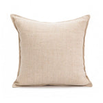 Patchwork Liso Linho Linho Travesseiro Capa, Nordic Stamping Cintura Almofada, Fronha Decorativa, Decoração de Casa, 30x45cm, 45x45cm