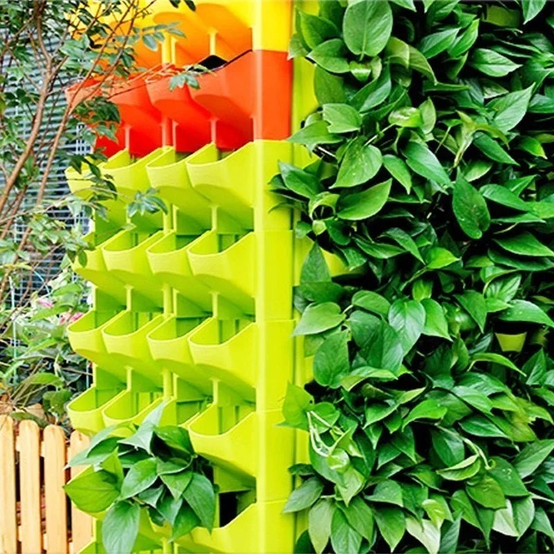 Vaso de Plantas Vertical de Parede