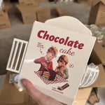 AhenderJiaz-Francês Vintage Talheres Balde De Armazenamento, Prateleira De Cozinha Doméstica, Multifuncional Pendurado Na Parede, Conjunto De Tubo De Pauzinha