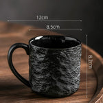 Creative Rock Caneca De Cerâmica, Xícara De Chá Para Casais, Leite, Aveia, Café Da Manhã, Escritório, Decoração De Casa, Presente De Aniversário, 330ml