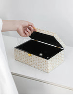 Maleta Porta Joias Sofisticada Com Conchas Naturais