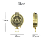 Retro Nostálgico Metal Compass, Outdoor Flip Cover, Zinc Alloy, Estudo ornamentos decorativos, Fotografia Props