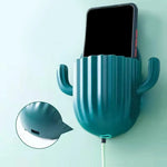 Suporte de Escova de Dentes Auto-Adesivo de Cacto