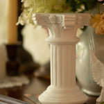 Vela de Pilar Romana Retro Estilo Europeu, Resina Floresta, Armário de Livros, Balanço Do Edifício, Privado Econômico, Decoração do Lar