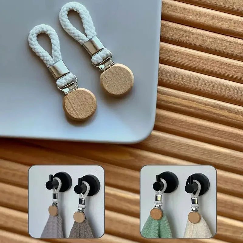 Conjunto de Clipes para Prender Toalhas
