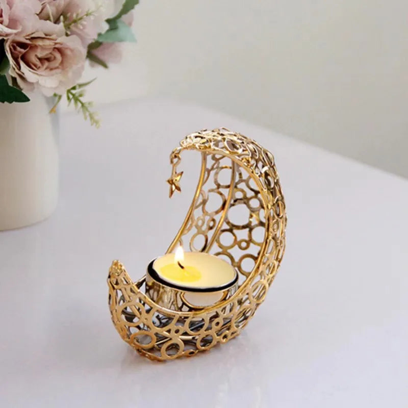 Castiçal de Lua Arte Elegante