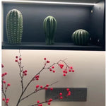 Nordic Ceramic Handicraft Simulation Cactus Ornaments, Arte criativa, Mobiliário doméstico decorativo, Adereços de fotografia, Green Room Decor