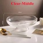 Placas De Armazenamento De Vidro Multifuncional Doméstico, Lanche, Frutas, Alimentos, Doces, Porca, Diversos Bandeja De Armazenamento, Organizador Doméstico Criativo