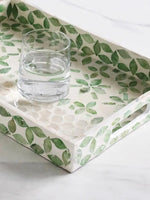 Bandeja para Servir Natural de Conchas Marinhas