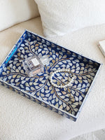 Bandeja de Concha Natural Azul