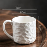 Creative Rock Caneca De Cerâmica, Xícara De Chá Para Casais, Leite, Aveia, Café Da Manhã, Escritório, Decoração De Casa, Presente De Aniversário, 330ml