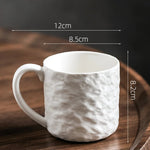 Creative Rock Caneca De Cerâmica, Xícara De Chá Para Casais, Leite, Aveia, Café Da Manhã, Escritório, Decoração De Casa, Presente De Aniversário, 330ml