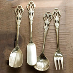 Talheres de Sobremesa Vintage Elegante