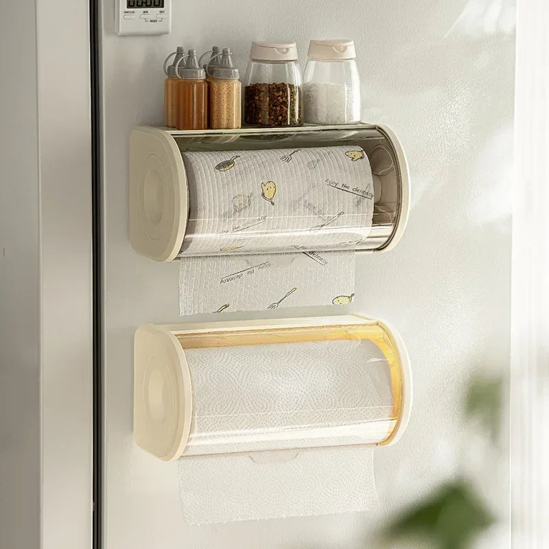 Suporte de Parede para Papel Toalha e Lenços