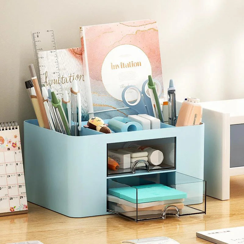 Organizador de Mesa com Suporte para Canetas