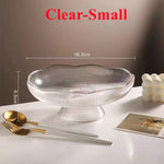 Placas De Armazenamento De Vidro Multifuncional Doméstico, Lanche, Frutas, Alimentos, Doces, Porca, Diversos Bandeja De Armazenamento, Organizador Doméstico Criativo