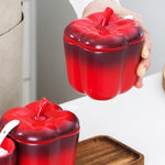 Cerâmica moderna conjunto de tempero jar cozinha do agregado familiar açúcar frasco de sal com tampa frasco grande capacidade de armazenamento de alimentos caixa de cozinha recipiente