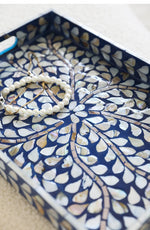 Bandeja de Concha Natural Azul