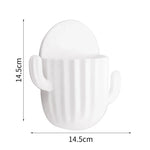 Suporte de Escova de Dentes Auto-Adesivo de Cacto