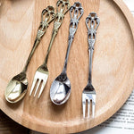 Talheres de Sobremesa Vintage Elegante