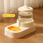 Alimentador automático para gatos com grande capacidade Pet Drinking Bowl Balde de armazenamento de alimentos Fácil de limpar Acessórios para cães