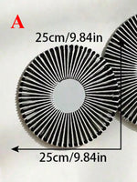 Espelho de Parede Macramê Artesanal Boho