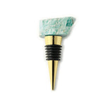 Rolha do frasco de vinho, rolha do frasco de vinho, quartzo cristal natural, irregular cortiça selagem, bar ferramentas, 1pc