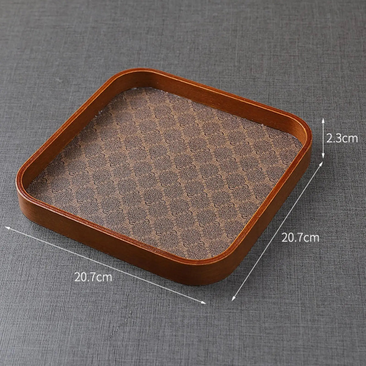 Bandeja de vidro com flores da begônia, xícara de chá, organizador de joias, bandeja para festa, sala de hóspedes, sala de jantar, evento