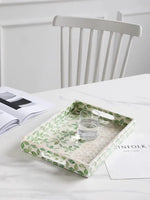 Bandeja para Servir Natural de Conchas Marinhas