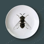 Bandeja decorativa de cerâmica-8 cabeças-para pendurar em parede