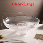 Placas De Armazenamento De Vidro Multifuncional Doméstico, Lanche, Frutas, Alimentos, Doces, Porca, Diversos Bandeja De Armazenamento, Organizador Doméstico Criativo