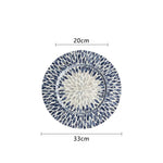 Ahunderjiaz-Bandeja de armazenamento poligonal para sala de estar, café, restaurante, casa, desktop Decoração, Criativo, Luxo