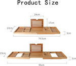 Bandeja Café da Manhã Especial Bamboo, Bandeja Para Servir, Bandeja Decorativa, Bandeja Bambu, Bandeja de Bambu Multiuso, Bandeja Natural, Bandeja Premium, Bandeja Decorativa de Bambu, Bandeja Extensora, Bandeja para Banheira, Bandeja Elegante, Bandeja com Encaixe, Loja Comprinha do Futuro