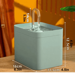 Bebedouro para Gato Automático Fonte 1.5L, Fonte de Água Automática, Fonte para Pets, Fonte para Gatos, Bebedouro com Filtro para Pets, Filtro de Água para Gatos, Água Corrente para Gatos, Bebedouro Elétrico para Gatos, Fonte de Água com Filtro, Loja Comprinha do Futuro