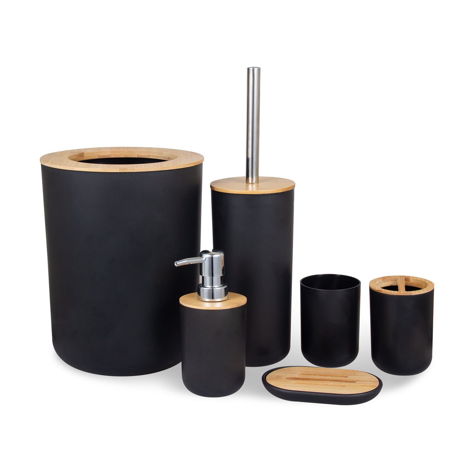 Conjunto Completo para Banheiro, Organizador para Banheiro, Kit Banheiro Completo, Higiene de Banheiro, Decoração de Banheiro, Conjunto de Banheiro e Lavabo, Conjunto de Banheiro, Conjunto de Acessórios de Banheiro, Banheiro Moderno, Banheiro em Bambu, Banheiro em Bamboo, Banheiro Elegante, Banheiro Decorado, Banheiro de Spa, Acessórios Para Banheiro e Lavabo, Acessórios Para Banheiro, Loja Comprinha do Futuro