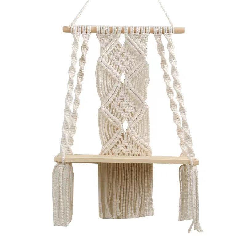 Estante Suspensa Macrame Pratica e Elegante