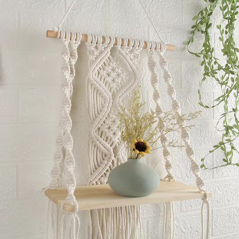 Estante Suspensa Macrame Pratica e Elegante